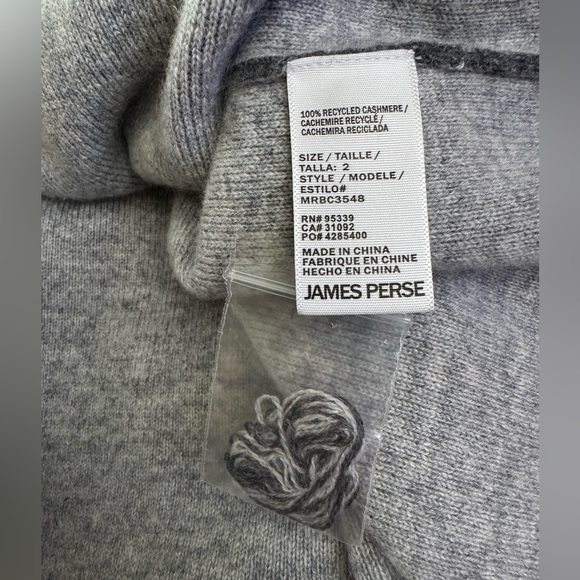 James Perse 100% Cashmere hoodie sweater - Picture 4 of 4